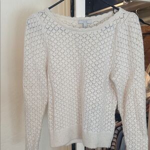 Joie Women's Textured Cream Sweater